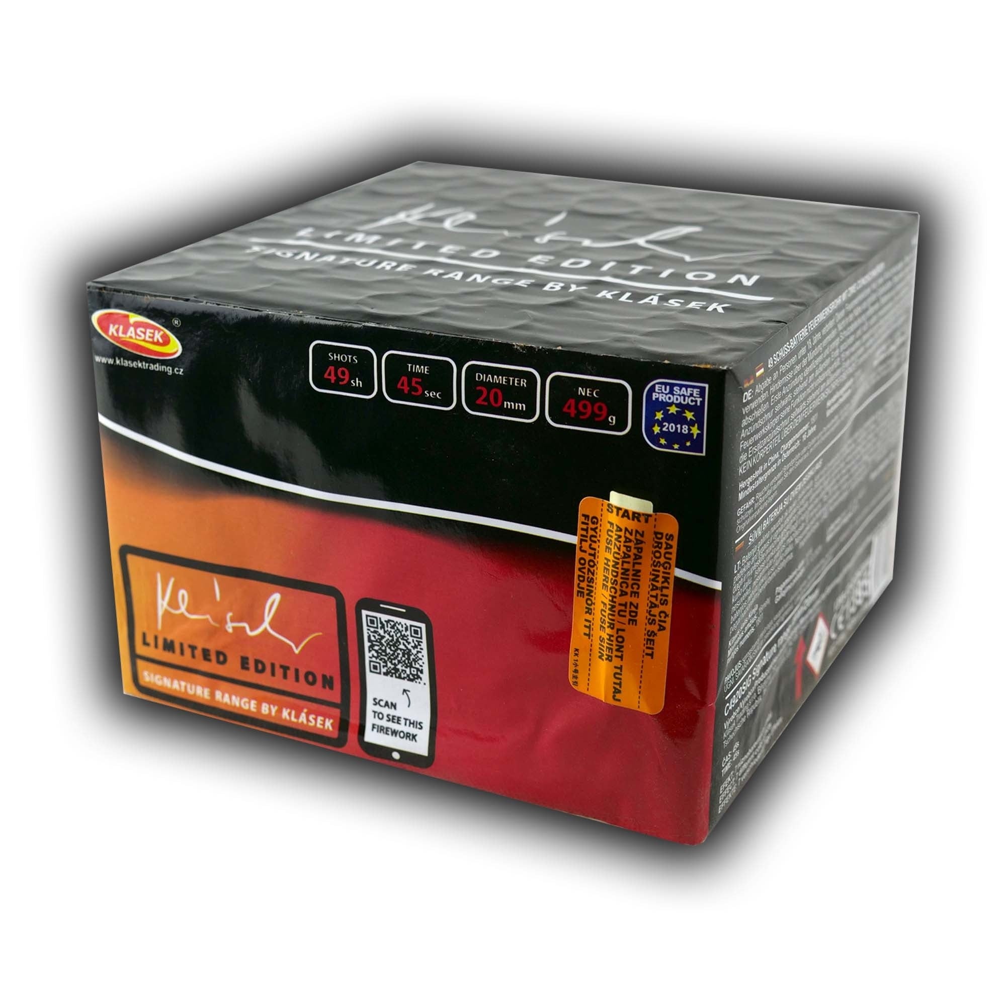 Signature 49 Shot / 20mm Calibre Bore Firework by Klasek