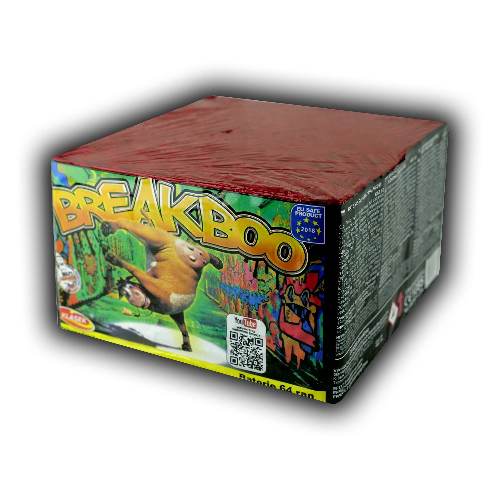 Breakboo 64 Shot firework by Klasek