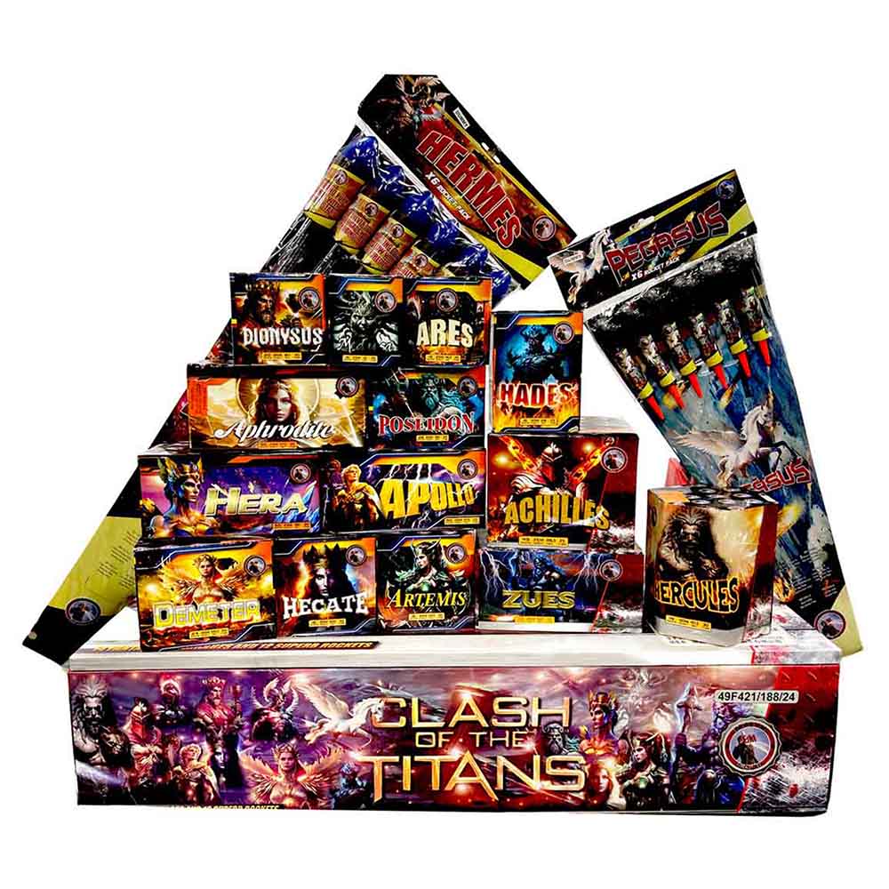 Clash of the Titans by Caractacus Potts