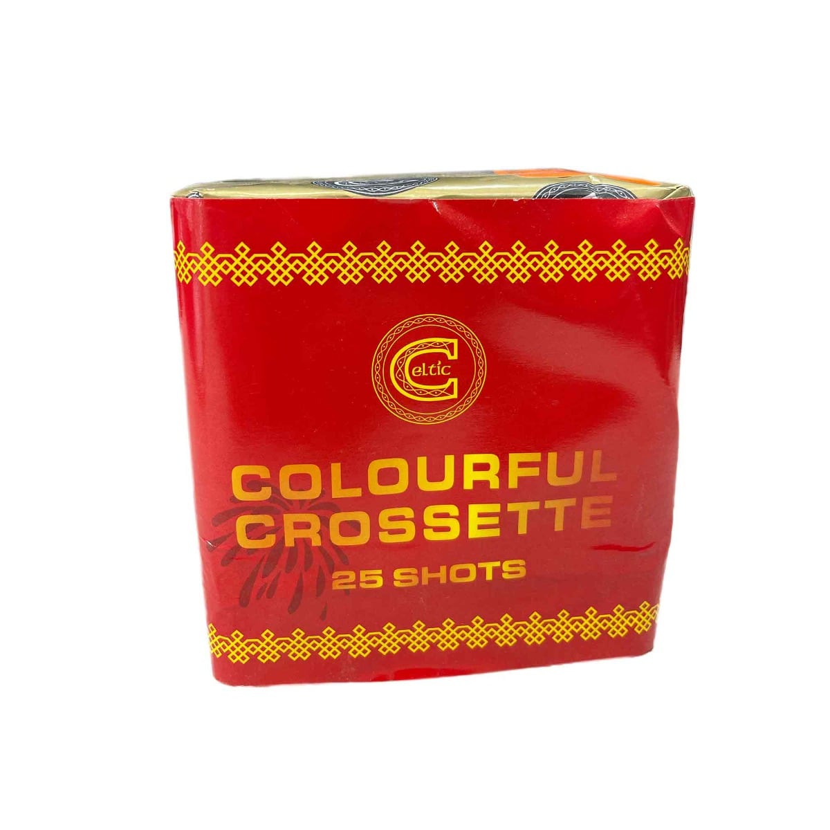 Colourful Crossette Low Noise Firework by Celtic Fireworks
