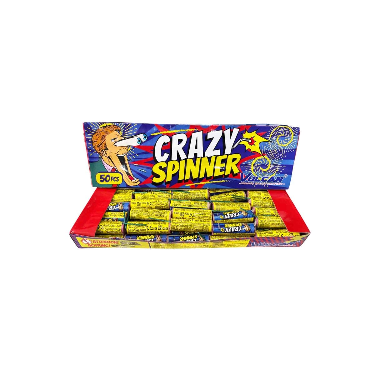 Crazy Spinner (50 pcs) by Vulcan