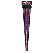 VSR3 3" Pro Rockets (3 per pack) by Vivid Pyrotechnics 