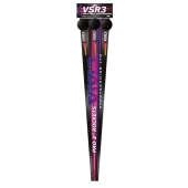 VSR3 3" Pro Rockets (3 per pack) by Vivid Pyrotechnics 