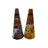 Mixed 6" Twin Cone Pack by Jonathan's Fireworks