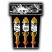 Super Rocks Rockets (pack of 3) by Celtic Fireworks 