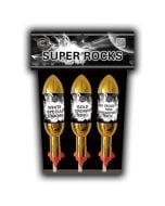 Super Rocks Rockets (pack of 3) by Celtic Fireworks 
