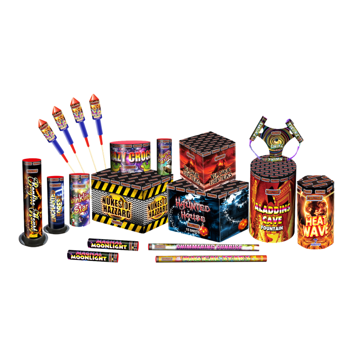 Gala Selection Box by Jonathan's Fireworks 