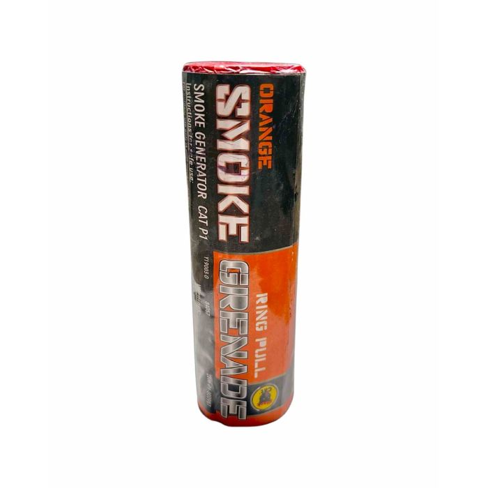 Orange Smoke Grenade By Black Cat