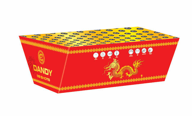 Dandy Low Noise Firework by Celtic Fireworks