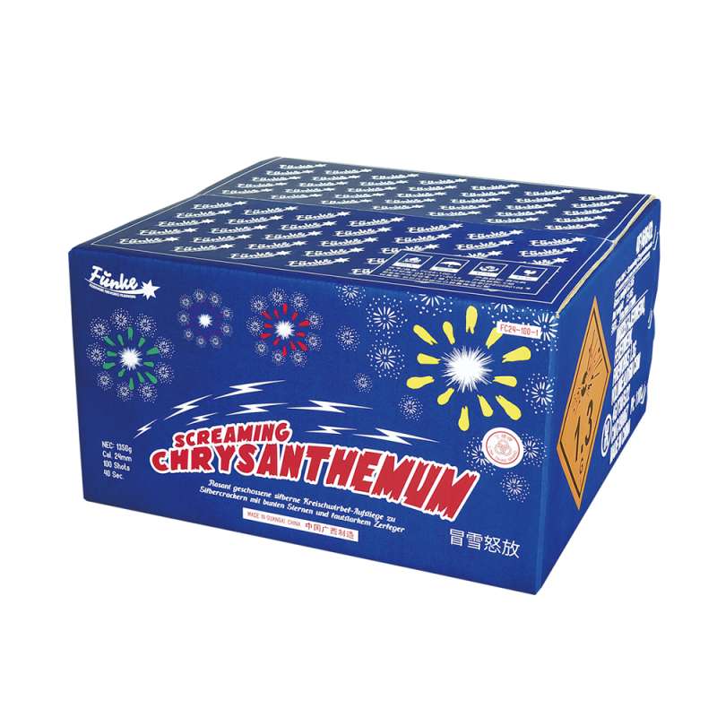 Screaming Chrysanthemum by Funke