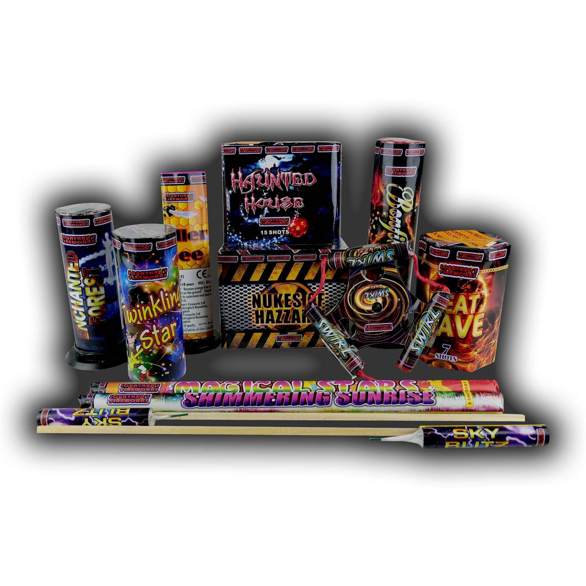 Fiesta Selection Box by Jonathan's Fireworks