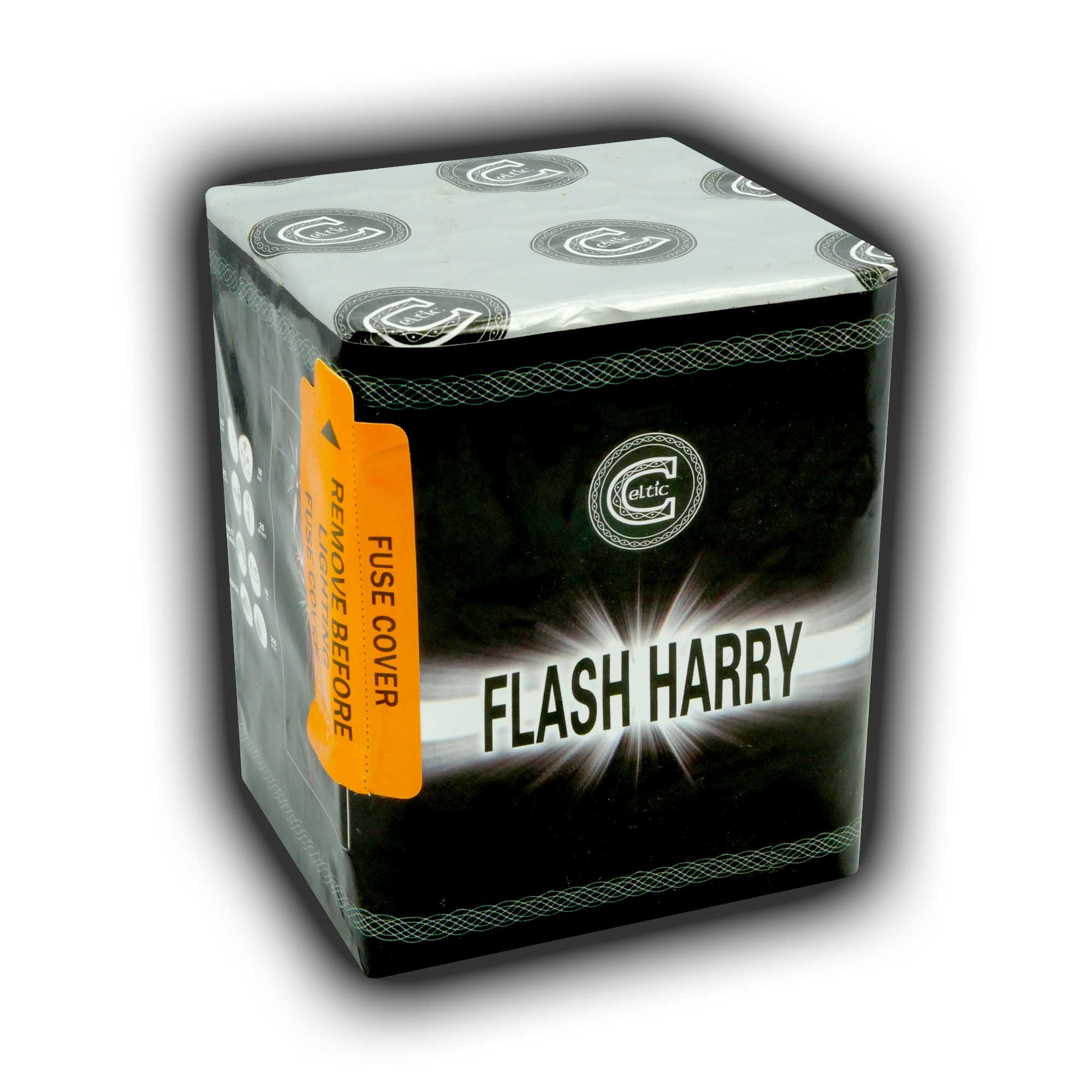 Flash Harry – 16 Shot 20mm Barrage – Celtic Fireworks