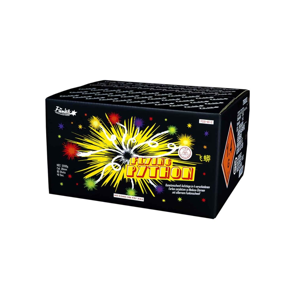 Flying Python by Funke Fireworks