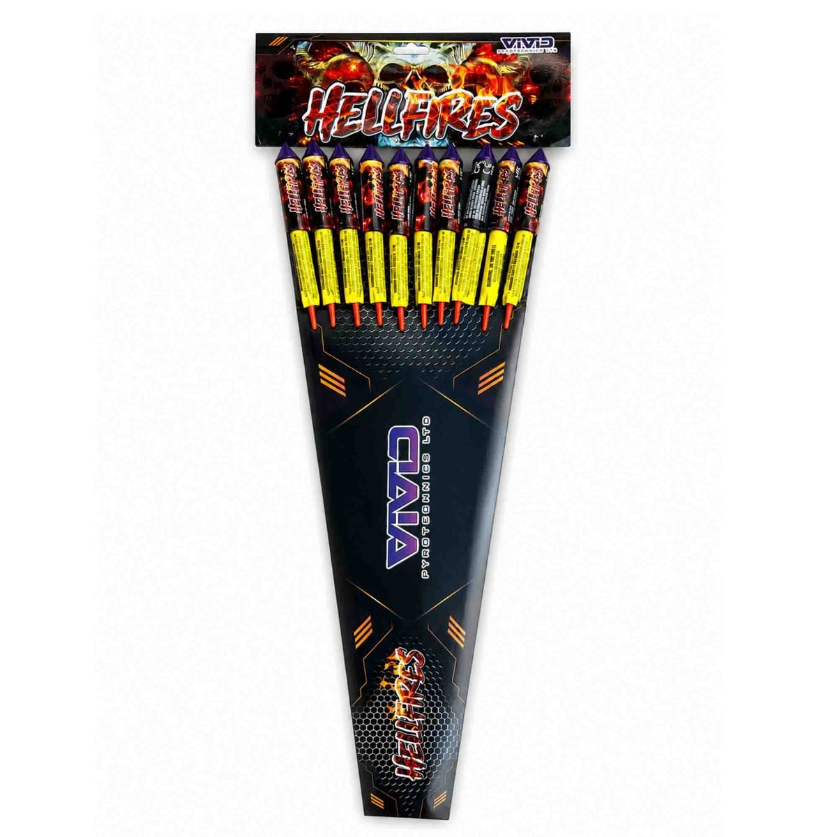 Hellfires Rockets by Vivid Pyrotechnics – F2 Rocket Pack