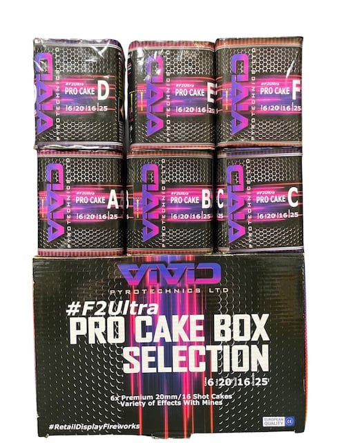 F2 Ultra Pro Barrage Pack by Vivid Pyrotechnics