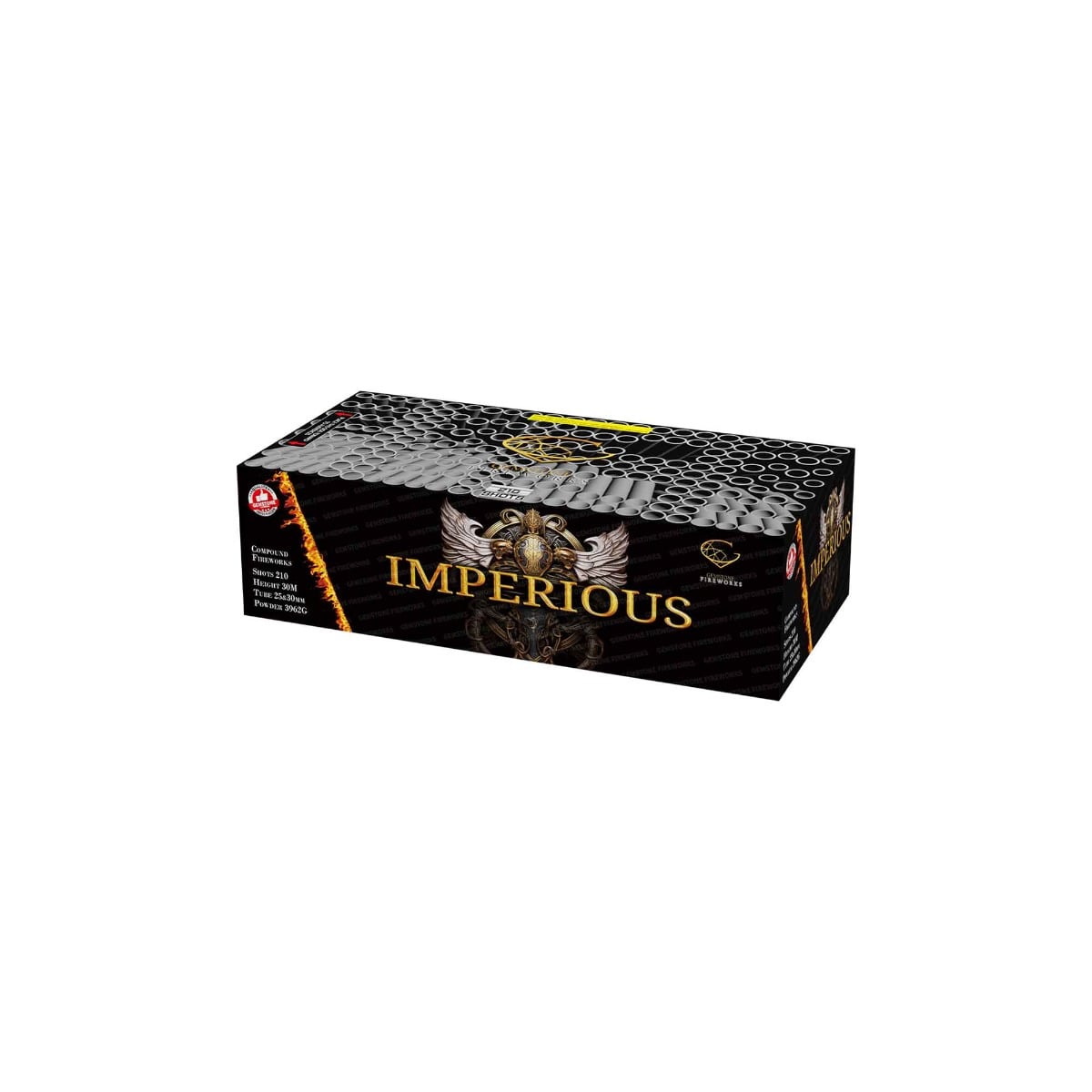 Imperious – 210 Shot F3 Compound by Gemstone Fireworks
