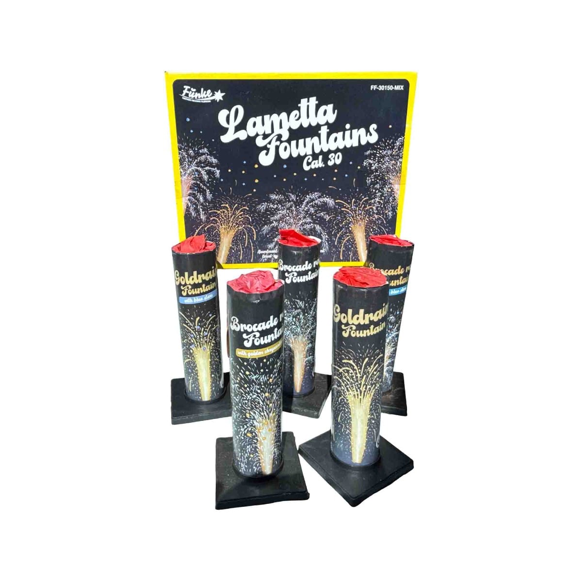 Lametta Fountains by Funke Fireworks