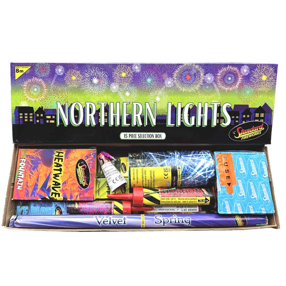 Northern Lights Selection Box by Standard Fireworks