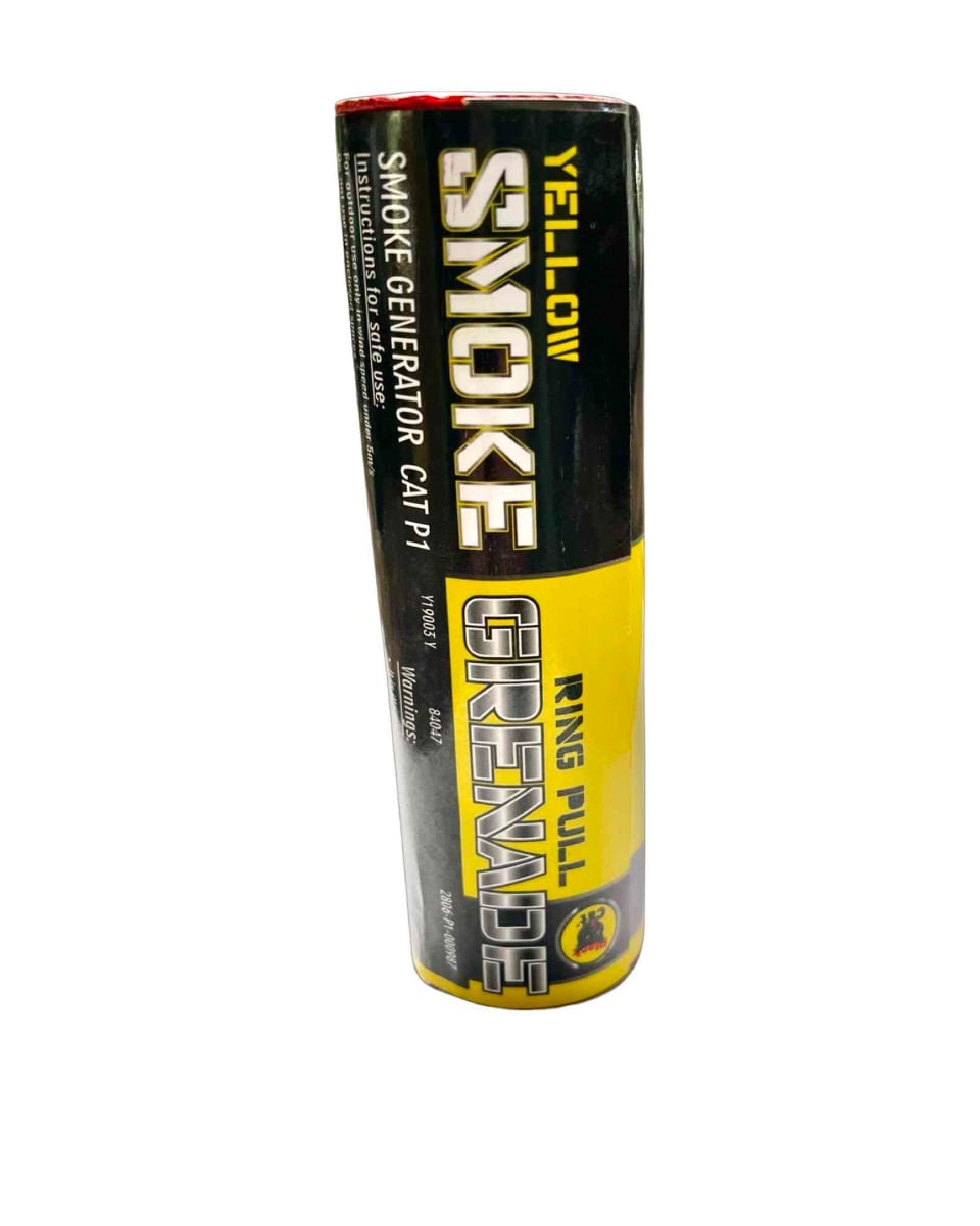 Yellow Smoke by Black Cat