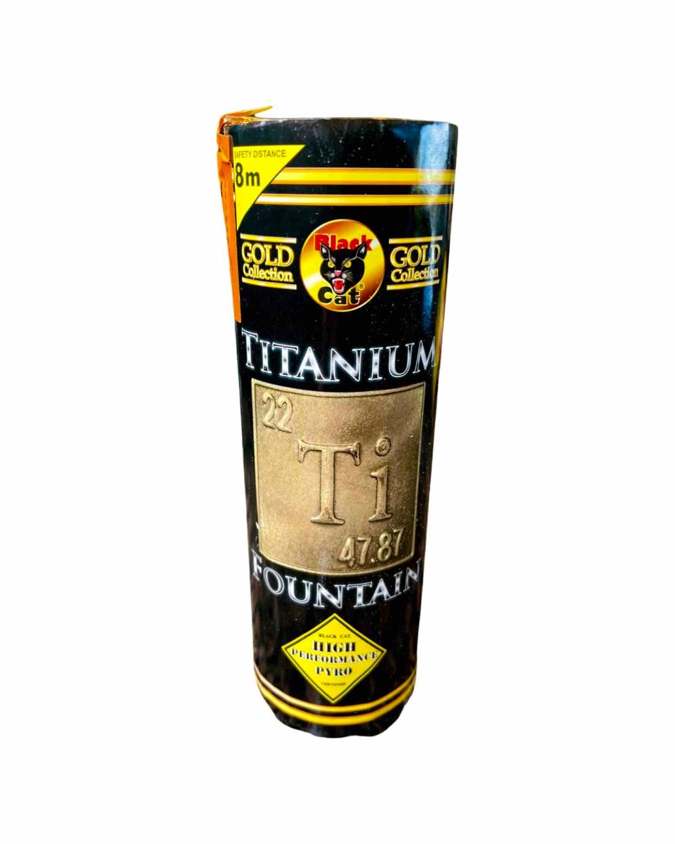 Titanium Fountain by Black Cat