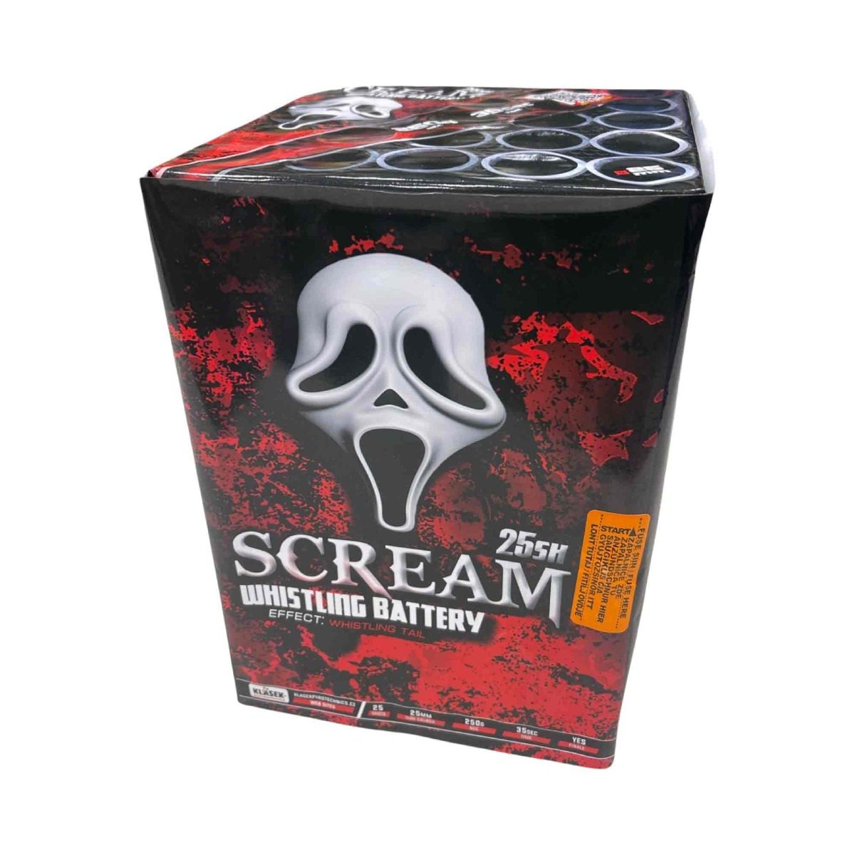 scream 25 shot battery By Klasek - Fireworks Shop