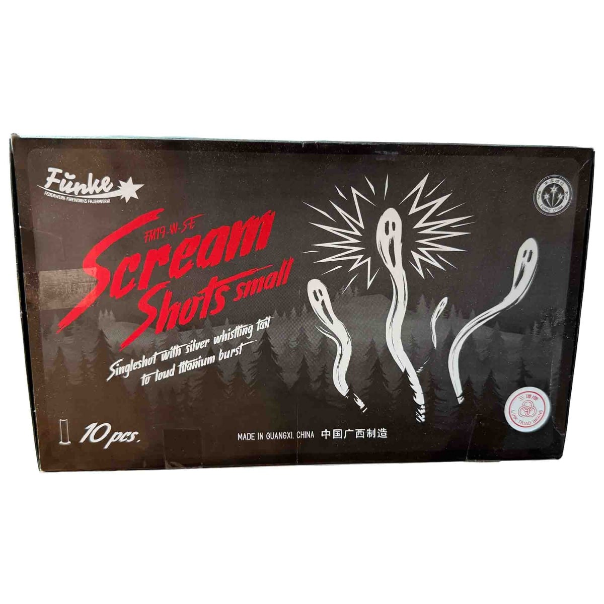 Scream Single Shots by Funke – Pack of 10 | Silver Tail to Titanium ...
