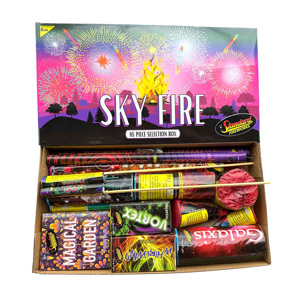 Sky Fire Selection Box by Standard Fireworks