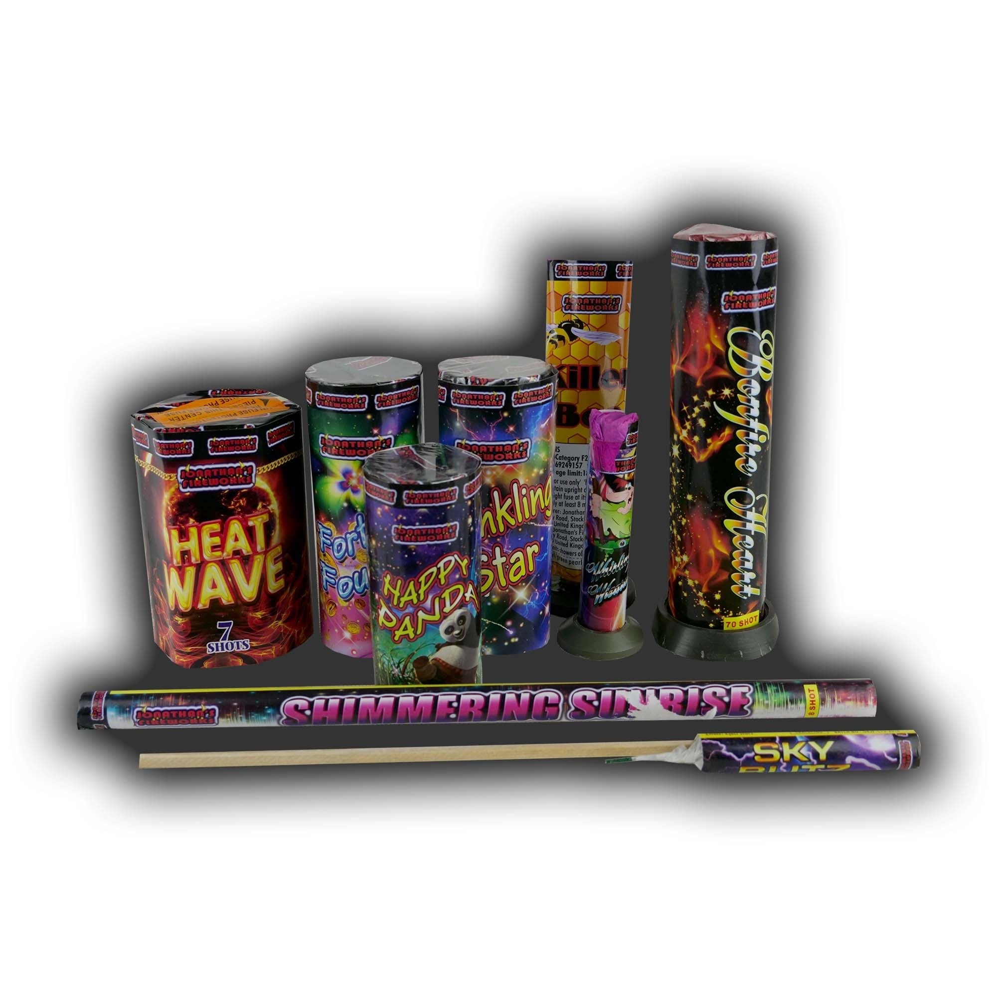 Soiree Selection Box by Jonathan's Fireworks
