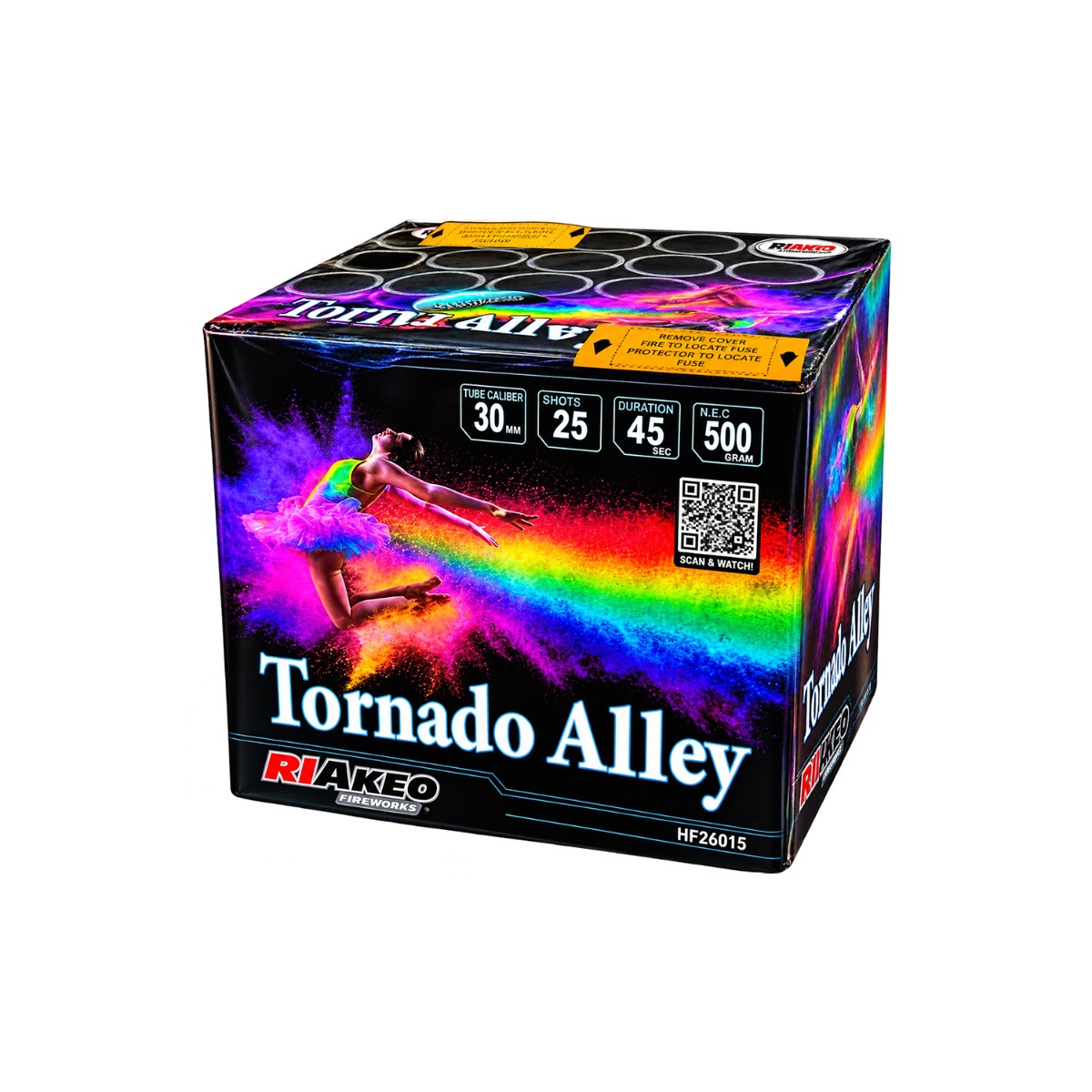 Tornado Alley by Riakeo Fireworks | F2 Barrage | 25 Shots