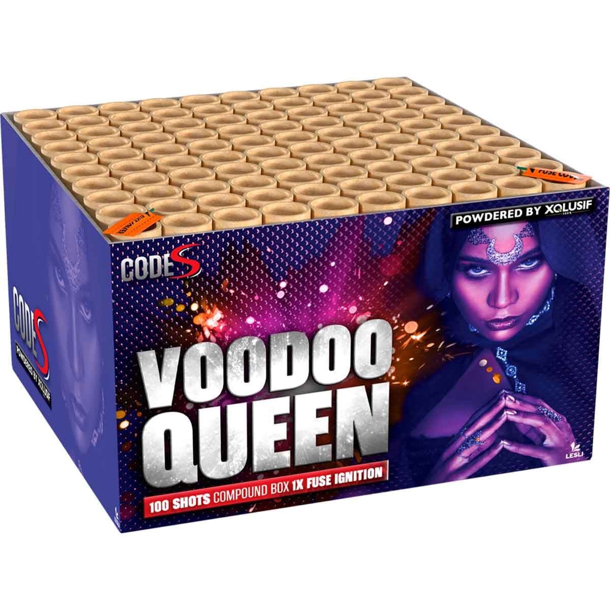 Voodoo Queen by Lesli Fireworks | 100 Shot F2 Compound
